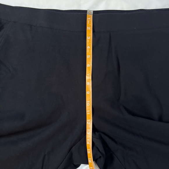 Torrid Black Ponte Pants Pull On Career Office Formal Size 4XS Neutral Pockets - Picture 4 of 7
